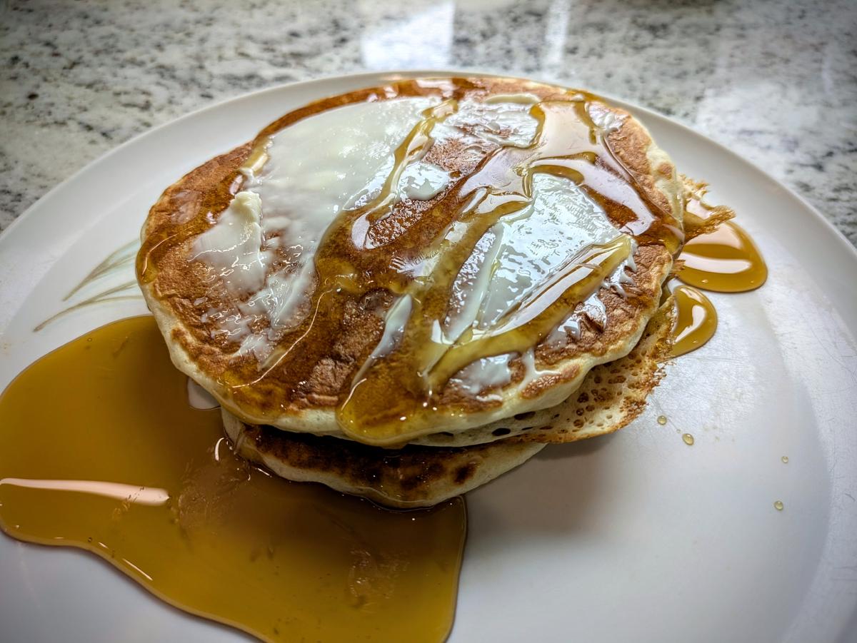 Overnight Sourdough Pancakes